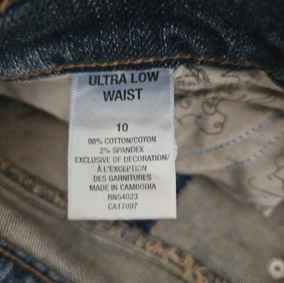 Vintage - Special Edition Old Navy Ultra Low Waist Jean Skirt - NWOT - Size 10 - Picture 5 of 13